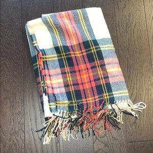 J.Crew Plaid Blanket Scarf